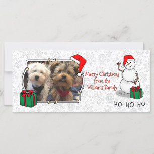 Ho Ho Ho Ho Ho Feliz Navidad Santa Cute Snowman