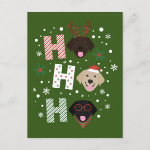 Ho Ho Ho Ho Ho Labrador recuperó Feliz Navidad