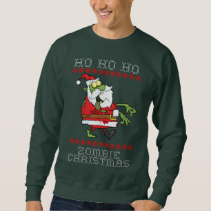 Ho Ho Ho Ho Ho Navidades Zombie Sudadera Sudadera