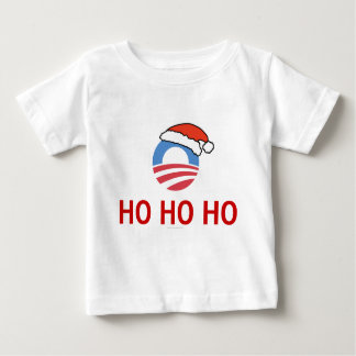 Ho Ho Ho Ho Ho Obama camiseta de bebé de larga dur