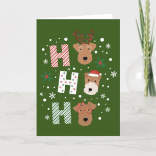 Ho Ho Ho Ho Ho Welsh Terrier Feliz Navidad