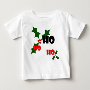 Ho Ho Ho Ho Holly y Berries - Camisa de niño