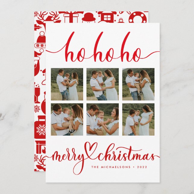 HO HO HO HO MERRY CHRISTMAS Añadir tu colección de (Anverso / Reverso)