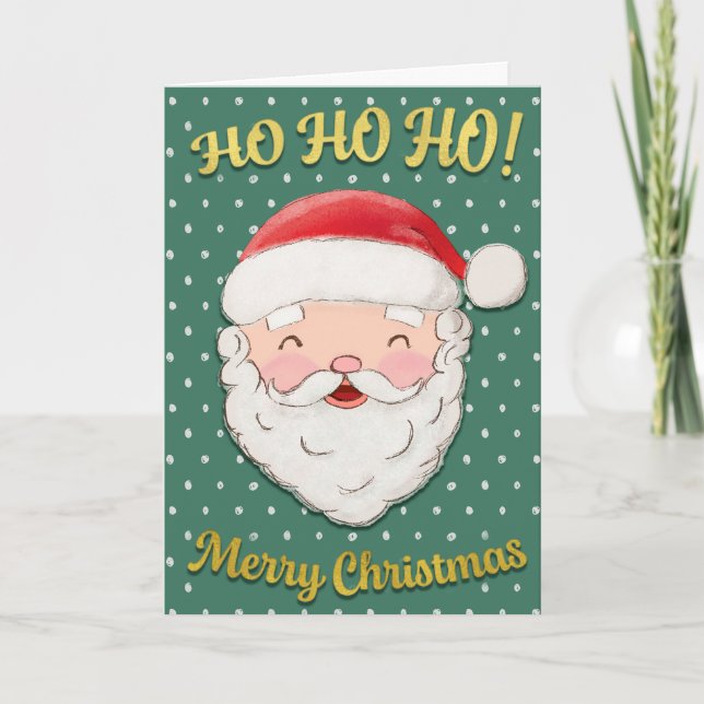 Ho Ho Ho Ho Merry Navidad Santa (Anverso)