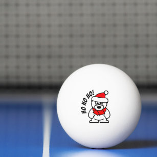 Ho ho ho ho Navidad ping ping pong pelotas