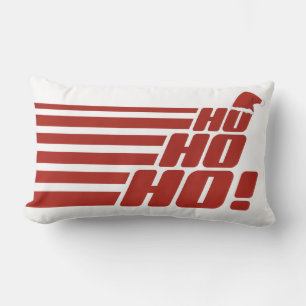 Ho Ho Ho Ho personalizado Xmas tirando almohada