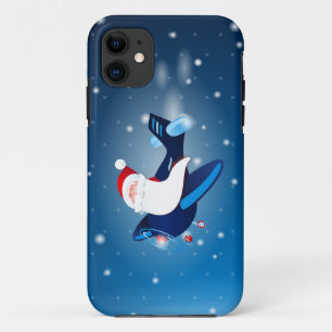 ¡Ho ho ho ho! Santa en el avión, funda del iPhone5