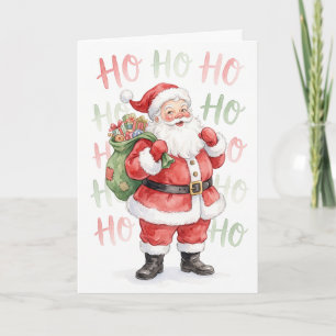 Ho Ho Ho Jolly Santa Navidad