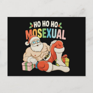 Ho Ho Ho Mosexual Gay Santa LGBT Orgullo Navidad