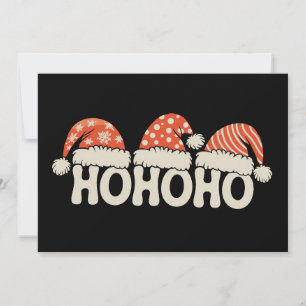 Ho Ho Ho Navidad Sombrero de Santa Temporada de Va