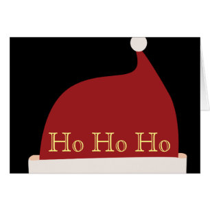 Ho Ho Ho, saludos de Navidades tradicionales de Sa
