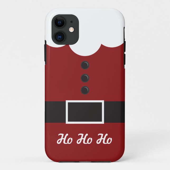Ho Ho Ho Santa Suit Navidades Funda iPhone 5 (Reverso)