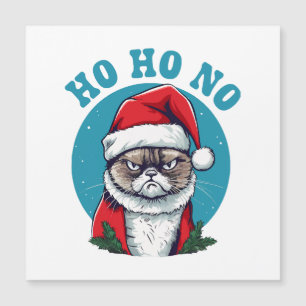Ho ho no - divertido gato gruñón de Santa