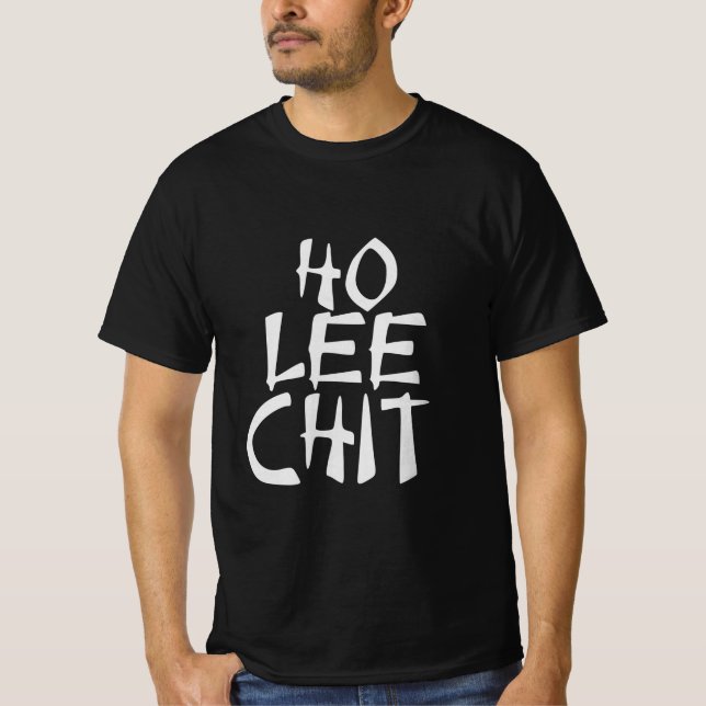 HO Lee Chit divertida camisa asiática (Anverso)