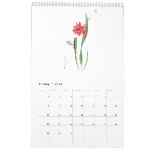 Ho Mang Hang, Calendario de Arte Botánico 2023