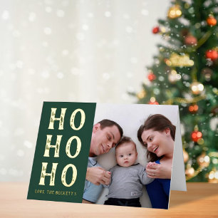 HO Navidades de tipografía moderna Photo Real