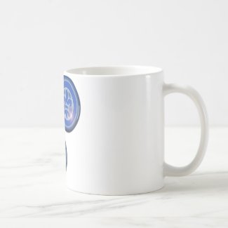 Ho´oponopono Ho Oponopono Flor de lis y Ho Oponopono Clave de Sol Taza