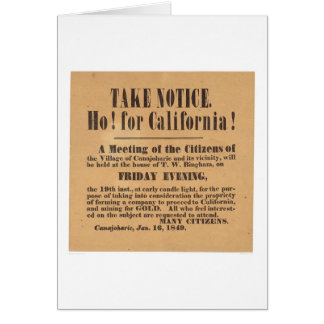 ¡Ho! ¡para California! 1849 (1759A)
