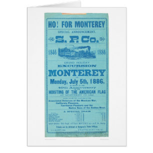 Ho para Monterey tan. Anuncio pacífico (1652A)