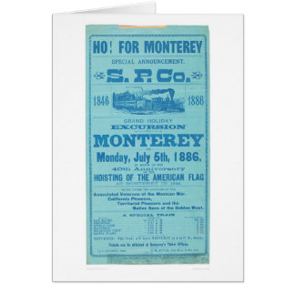 Ho para Monterey tan. Anuncio pacífico (1652A)