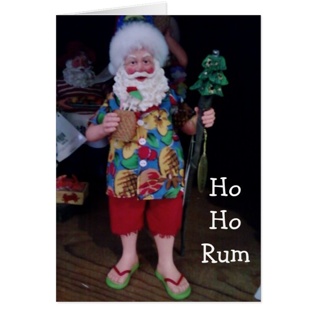 HO ROM RUM CASUAL NAVIDADES WISHES (Frente)