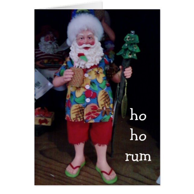 HO ROM RUM CASUAL NAVIDADES WISHES (Frente)