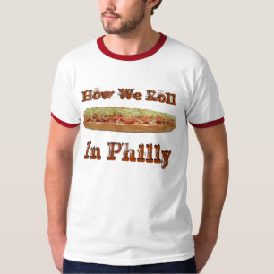 Hoagie: Cómo rodamos en la camiseta de Philly