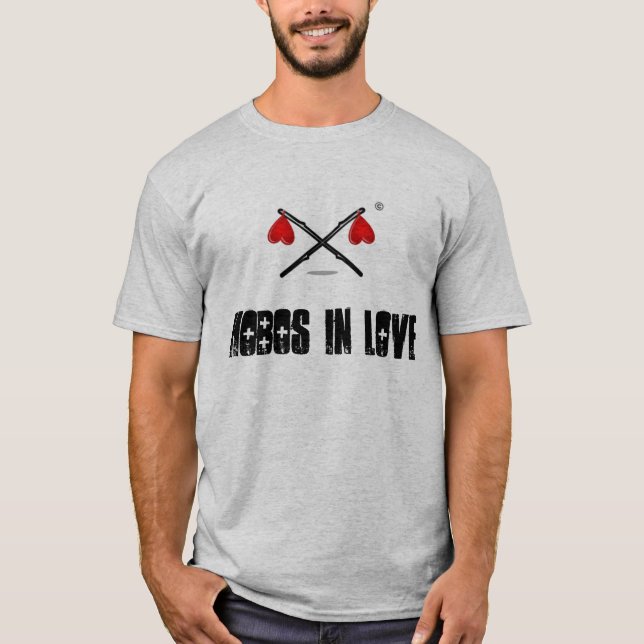 Hobos en amor - camisa de Laos de los chicas (Anverso)