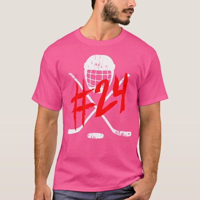 Hockey 24 Número Jersey (Anverso)