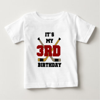 Hockey 3 camisetas de cumpleaños y regalos