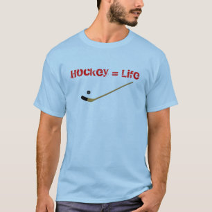 Hockey = camisa de la vida