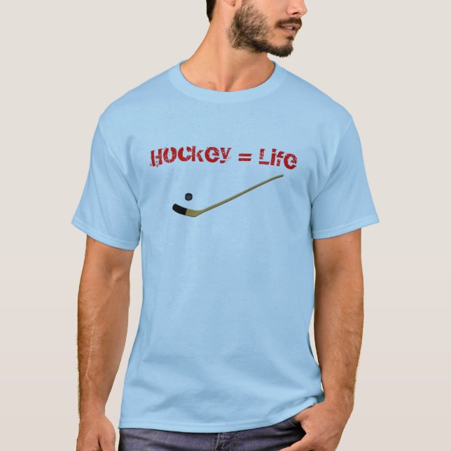 Hockey = camisa de la vida (Anverso)