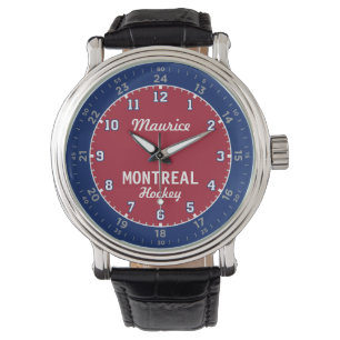 Hockey de Montreal 24 relojes de la hora