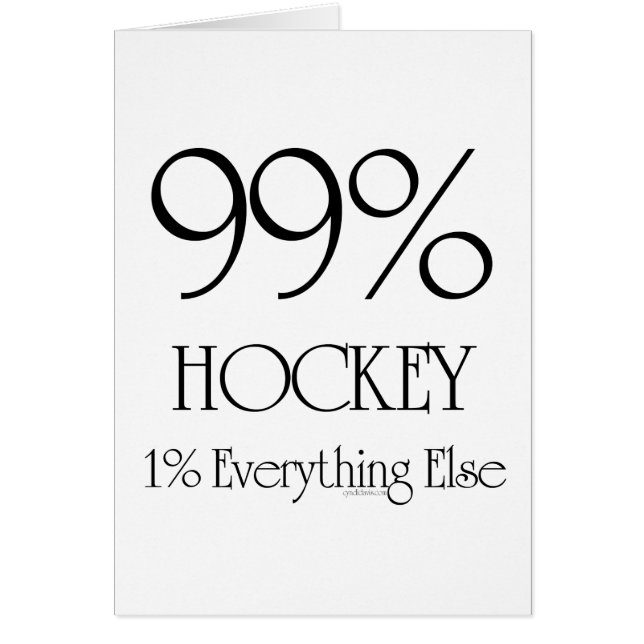 Hockey del 99% (Frente)