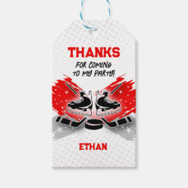 Hockey Gracias Etiqueta Roja