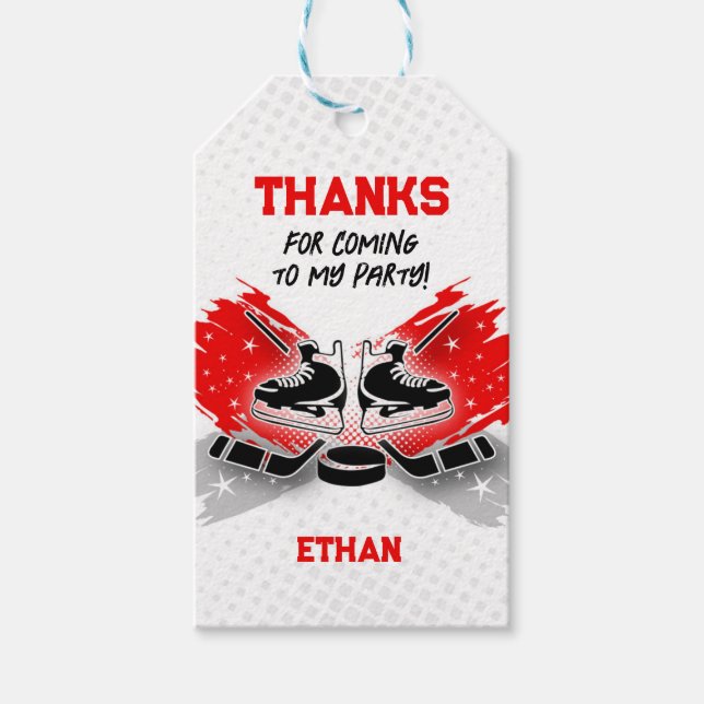 Hockey Gracias Etiqueta Roja (Anverso)