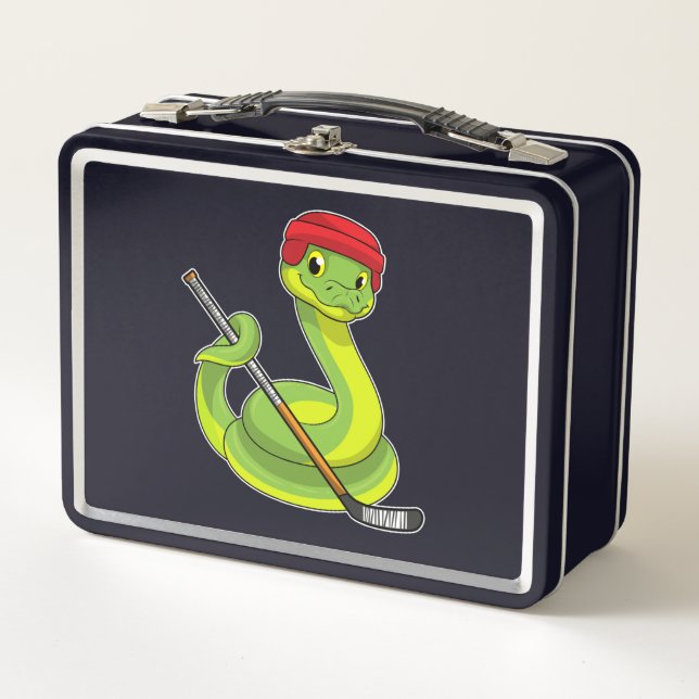 Hockey sobre hielo con bastón de hockey sobre hiel (Anverso)
