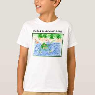 Hodag ama el nadar de la camiseta