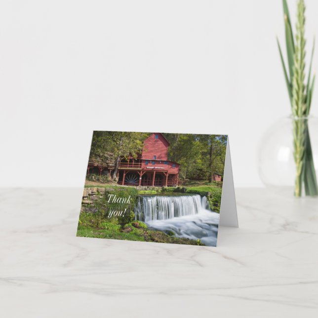 Hodgson Mill Landscape Tarjeta de agradecimiento (Anverso)