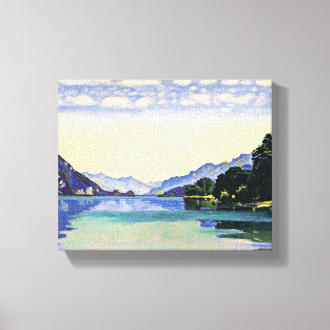 Hodler - Lago Thun de Lessig, arte fino (Anverso)