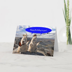 HOEDOWN EN TARJETA DE CUMPLEAÑOS DE LA CIUDAD DEL