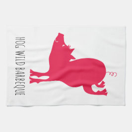 Hog Wild Barbeque Kitchen Toalla