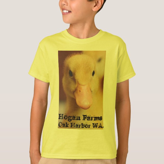 Hogan cultiva camiseta infantil (Anverso)