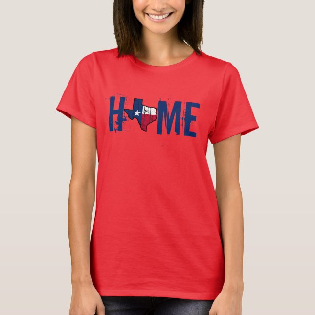 Hogar - Camiseta de Texas (Anverso)