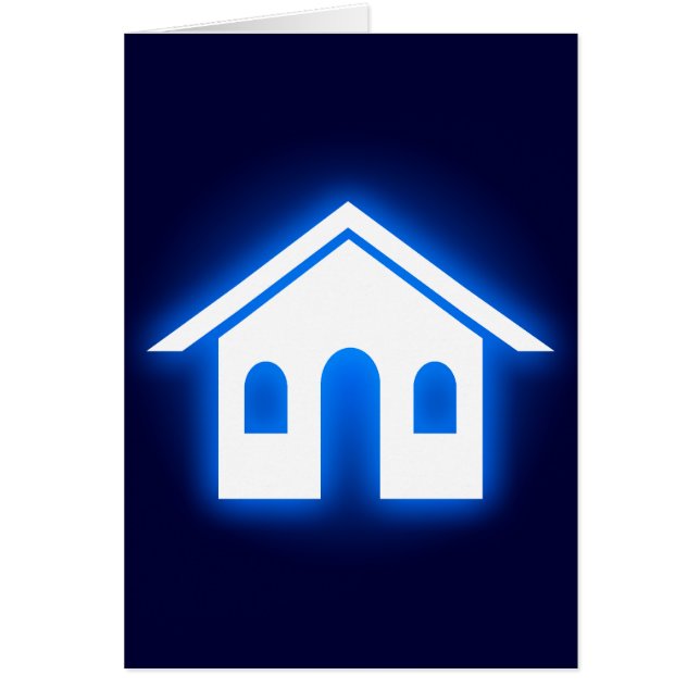 hogar de resplandor azul (Frente)