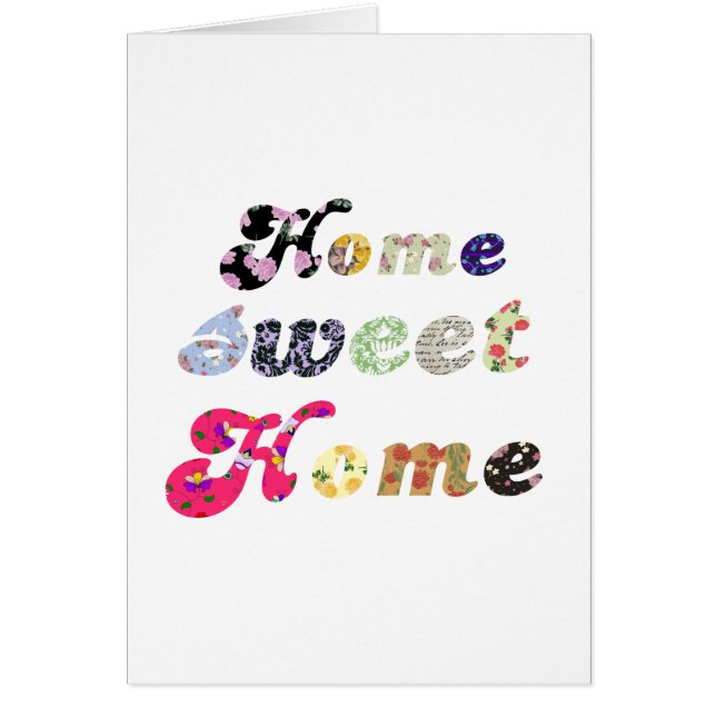 Hogar dulce casero (Frente)