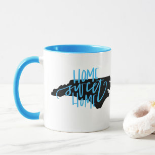 Hogar dulce casero - taza de Carolina del Norte