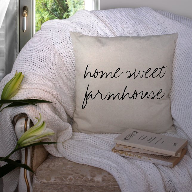 Hogar Dulce Granja | Almohada Decorativa (Subido por el creador)