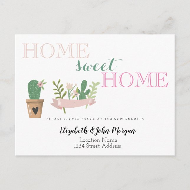 Hogar Dulce Hogar, Anuncio Flor de Cactus (Anverso)