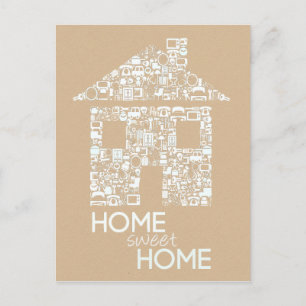 Hogar Dulce Hogar Tarjeta Postal de Nueva Direcció